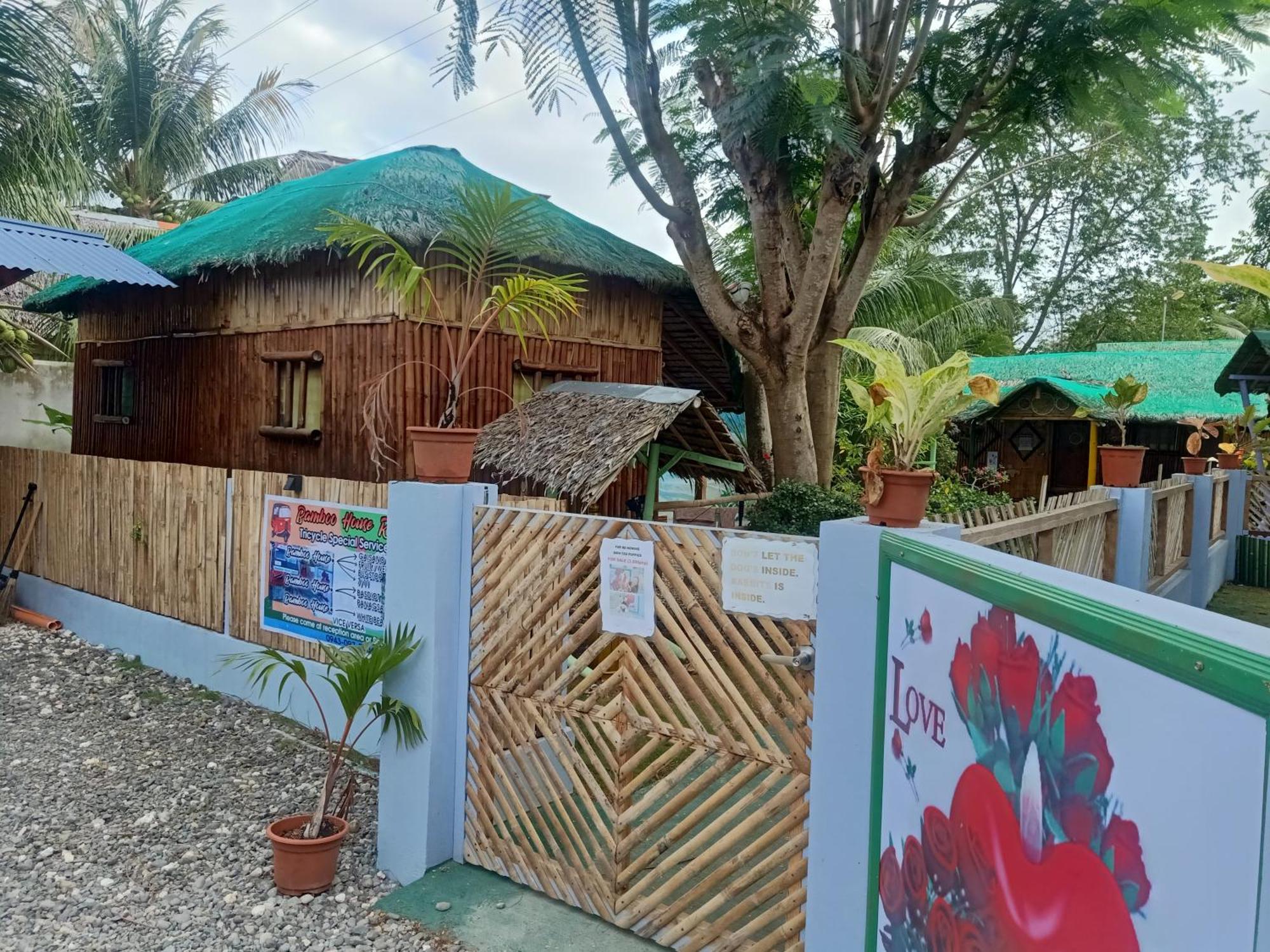Moalboal Bamboo House / Rooms Dış mekan fotoğraf